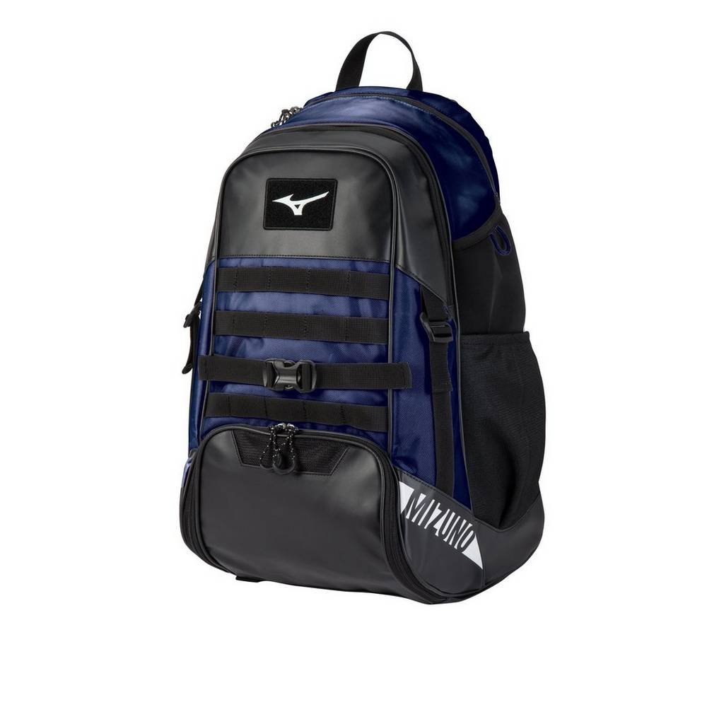 Mizuno Men's MVP X Baseball Backpack Black/Navy (360292-RFW)